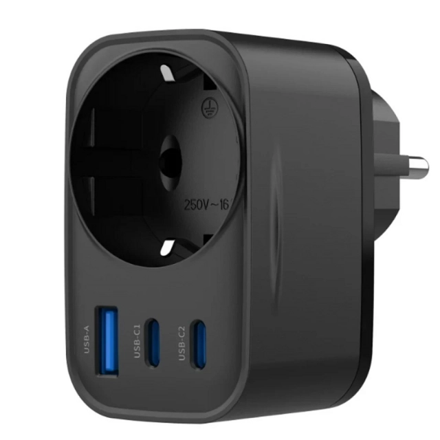 27427 Havit USB punjač UC142 EU (61001)