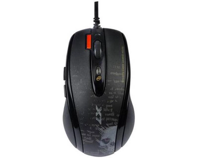 A4 TECH F5 V-Track Gaming USB crni miš  second image