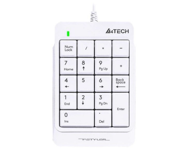 A4 TECH FK13P FSTYLER Numerička USB bela tastatura  second image