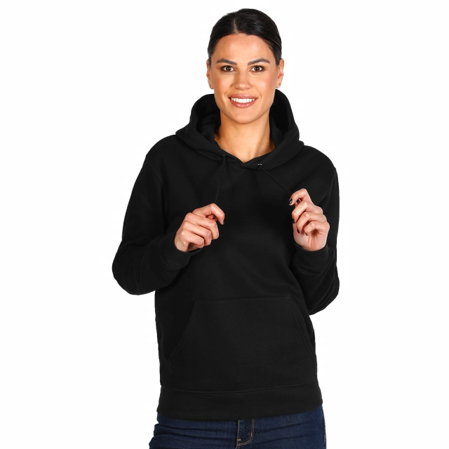 ABSOLUT HOODY 350, dukserica sa kapuljačom, od organskog pamuka, 350 g/m2, crna M