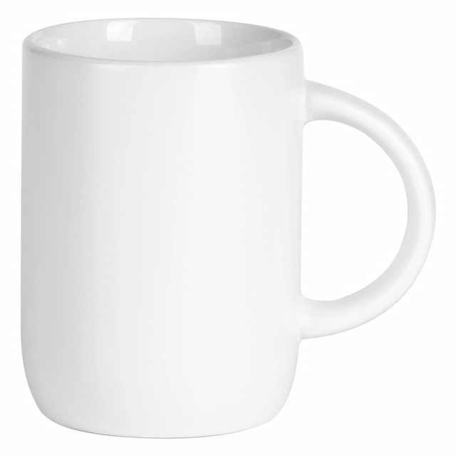 AGNES, keramička šolja, 310 ml, bela