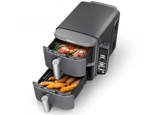 Air fryer NINJA SL451EU 6u1/dupla korpa/2470W/9.5L/siva