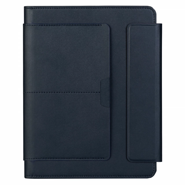 ALCANTARA, portfolio sa notesom a5 u poklon kutiji, plavi
