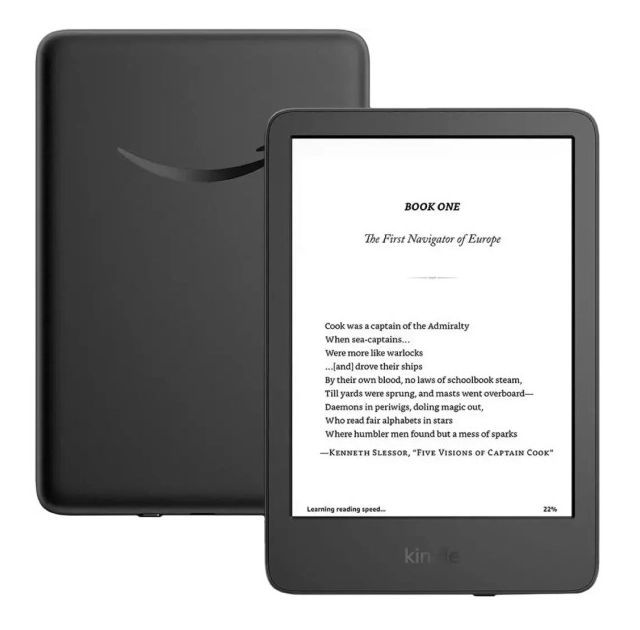Amazon Kindle e-book reader 6" 300ppi/16GB/USB-C/Wi-Fi/BT/Black/2024/B0CNV9F72