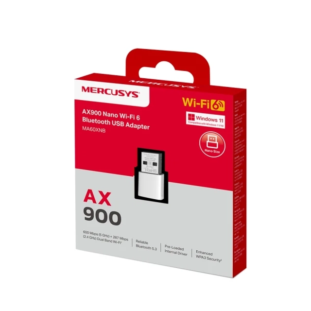 AN MK Mercusys MA60XNB USB WiFi6 BT AX900 Nano second image