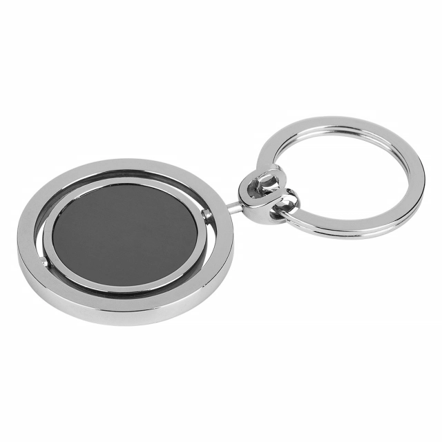 ANELLO, privezak za ključeve, tamno metalni