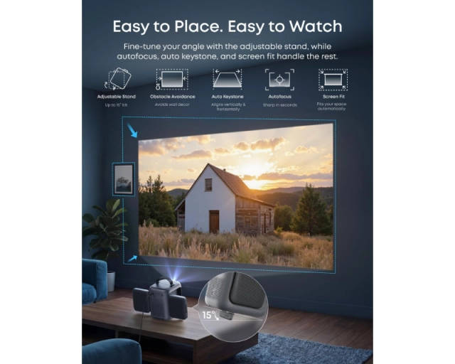 ANKER Nebula P1i Full HD TV projektor  second image