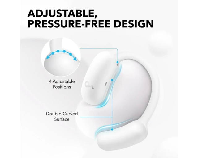 ANKER Soundcore AeroFit 2 BT bubice sa mikrofonom bele  second image
