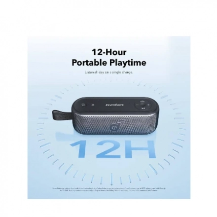 Anker Soundcore BT zvučnik Motion 100 20W + kabl type-C na type-C plava second image
