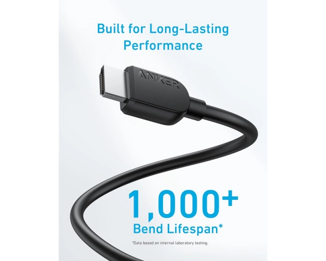 ANKER Video kabl HDMI (M) - HDMI (M) 8K 1.8m crni  second image