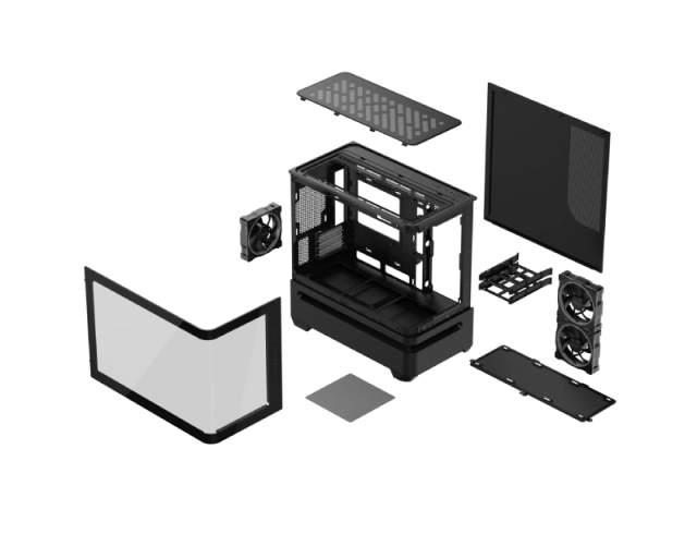 ASUS AP202 Prime TG ARGB kućište crno  second image