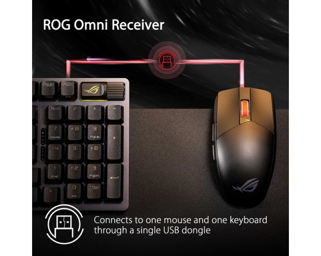 ASUS P520 ROG STRIX IMPACT III Wireless Gaming USB miš crni  second image
