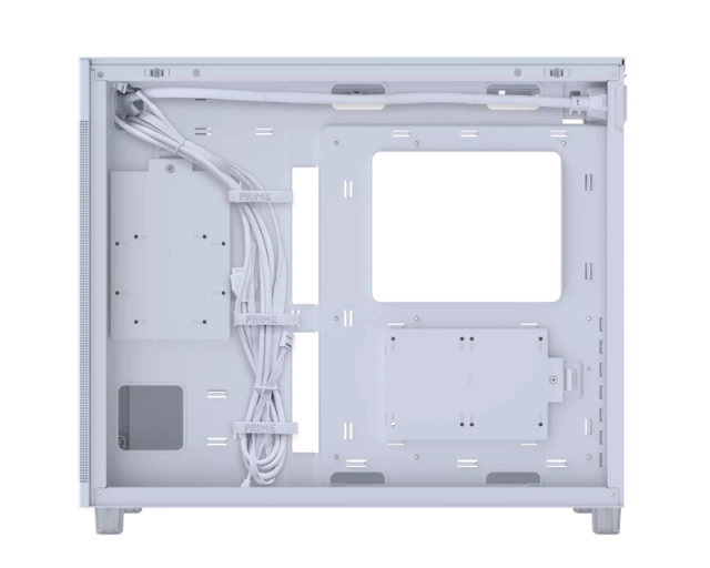 ASUS PRIME AP303 TG WHITE micro-ATX kućište belo  second image