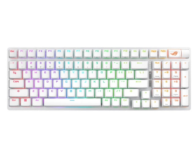 ASUS X901 ROG Strix Scope II 96 Wireless Gaming tastatura bela  second image