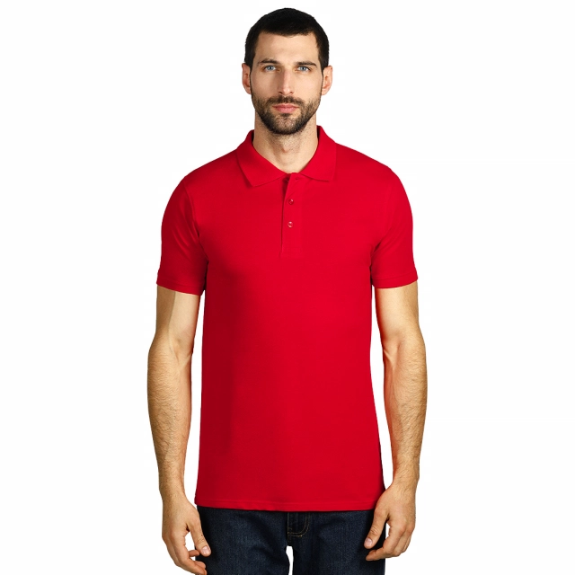 AZZURRO II, polo majica, 180 g/m2, crvena M
