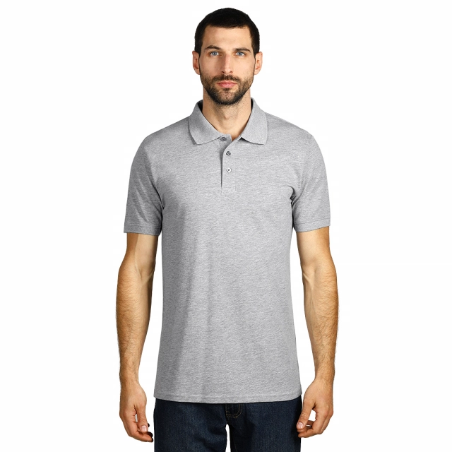 AZZURRO II, polo majica, 180 g/m2, pepeljasta L