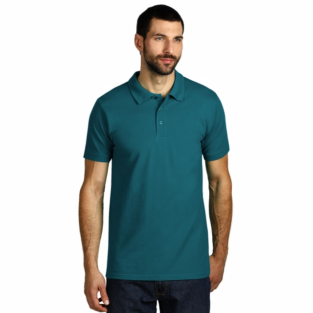 AZZURRO II, polo majica, 180 g/m2, petrol 3XL