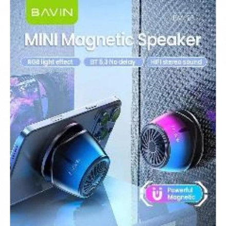 Bavin Magnetic  Blth stereo zvučnik crna BM-23