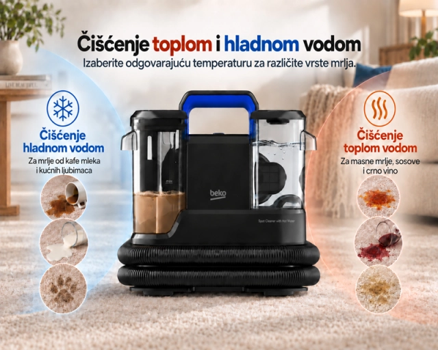 BEKO VSC 1200 B usisivač sa posudom 
