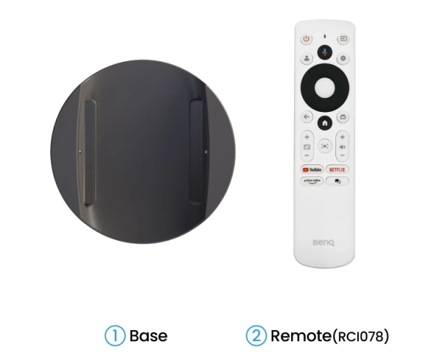 BENQ GV50 portabl Smart Laser Full HD 10000:1 WiFi projektor 