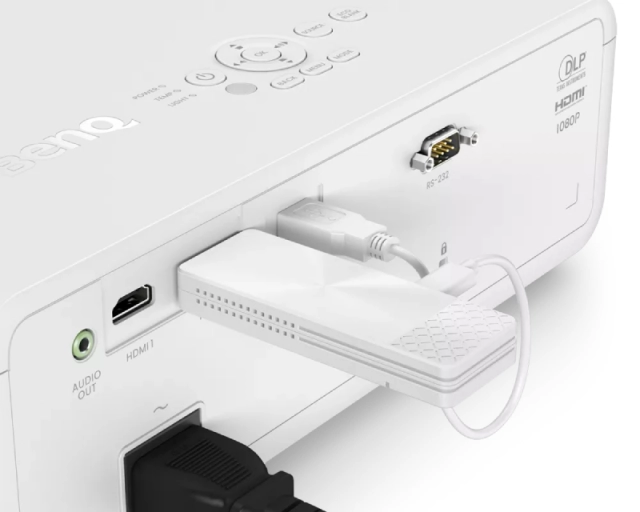 BENQ Wireless Qcast mirror adapter PRJ QP30 WHITE (5A.JH328.004)  second image