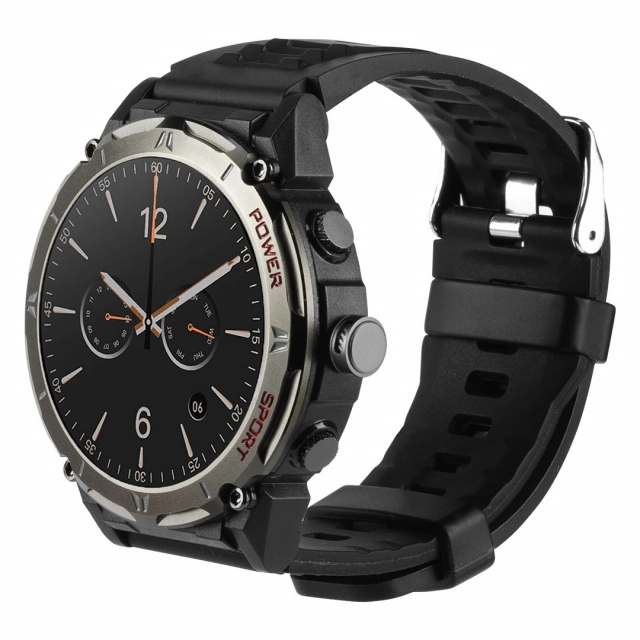 BEZEL, pametni sat sa gps funkcijom i amoled ekranom, crni