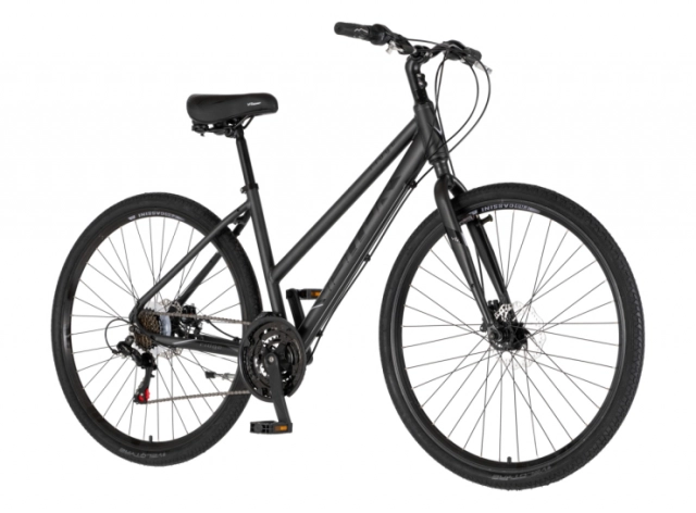 Bicikl city visitor ridge 28" alu 17" disk dupli 18 brzina 167-192cm (l/xl) sivi