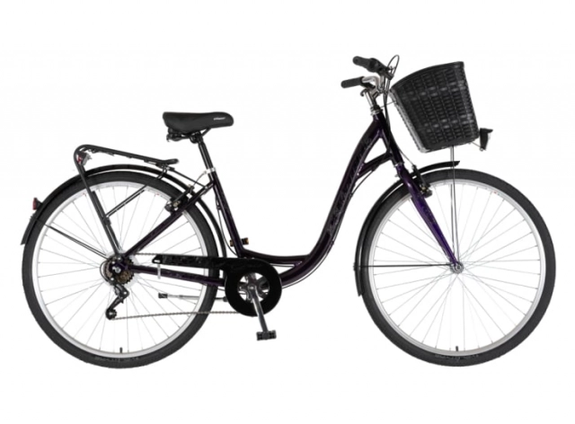 Bicikl fashion venssini grace 28" alu 17" v-brake 6 brzina 155-178cm (s/m) ljubičasti perla second image
