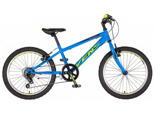 Bicikl junior 20 venssini parma 20" 11" v-brake  6 brzina 120-142cm (xxs) plavi second image