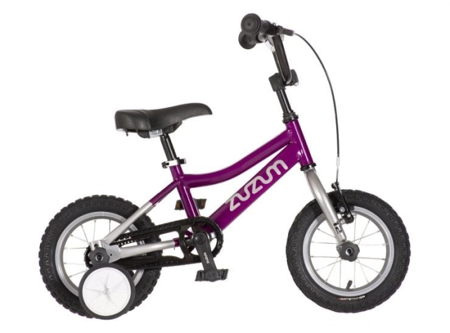 Bicikl kids zuzum  12" 8" v-brake kontra 95-115cm (12") ljubičasti uv second image