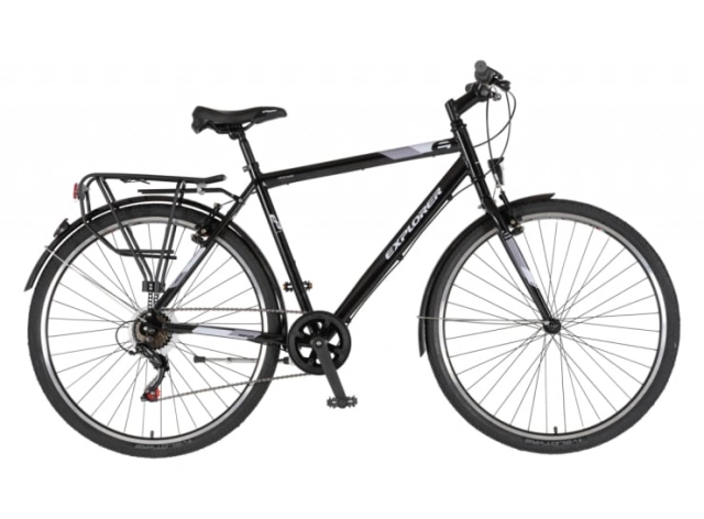 Bicikl tour explorer axys 28" alu 21" v-brake  6 brzina 167-192cm (l/xl) crno sivi second image