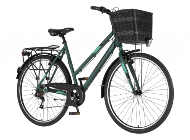 Bicikl tour explorer axys lady 28" alu 21" v-brake  6 brzina 167-192cm (l/xl) zeleni