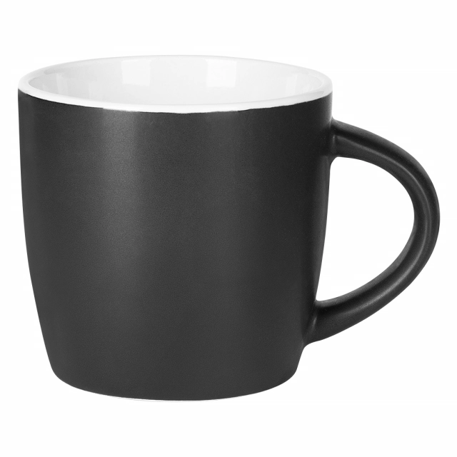 BLACK BERRY, keramička šolja, 300 ml, bela