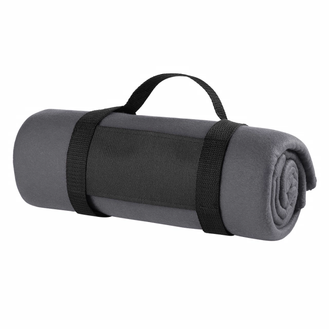 BLANKET ROLL, ćebence od brušenog polara, 180 g/m2, tamno sivo