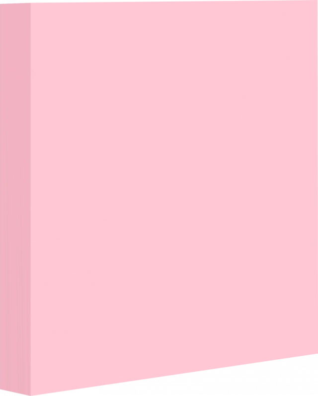 BLOKČIĆ SAMOLEPIV 76X76 PASTEL PINK 1/12 OP1205 WY *AK