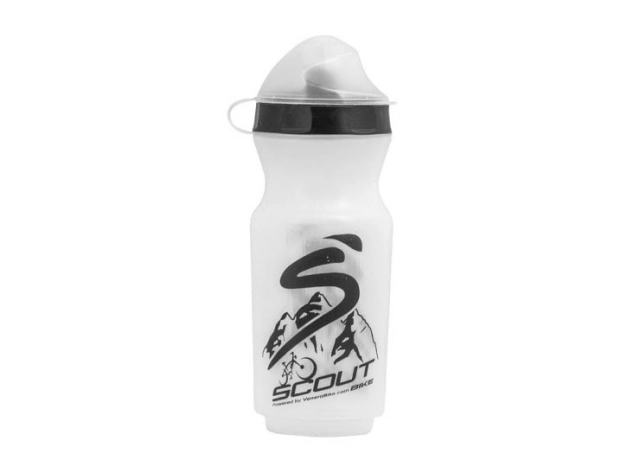 Boca prozirna scout sa poklopcem 500 ml