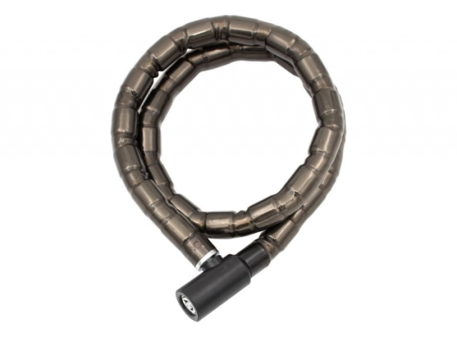 Brava zglobna na ključ crna 22x1200 mm