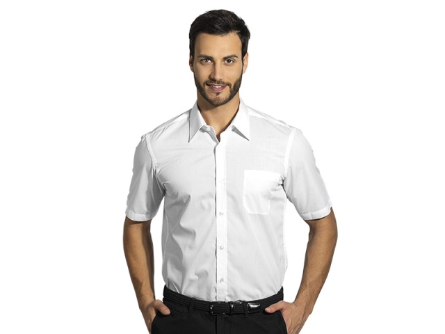 BUSINESS SSL MEN, muška košulja kratkih rukava, bela L