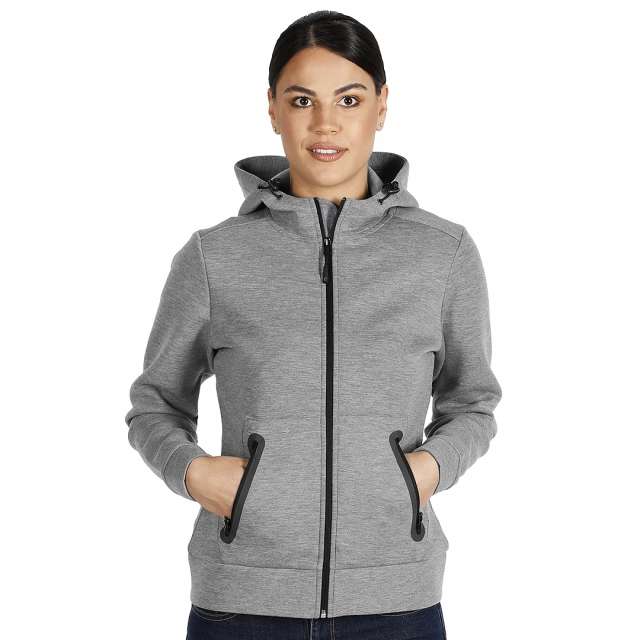 CAMERON LADY, ženska dukserica sa kapuljačom, 380 g/m2, pepeljasta S