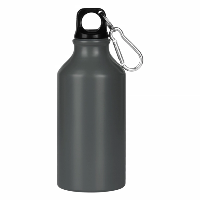 CAMPUS MAT, boca za vodu, 400 ml, tamno siva