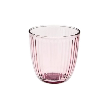 Čaša za vodu BORMIOLI Line lilac rose 29cl 6/1 580501