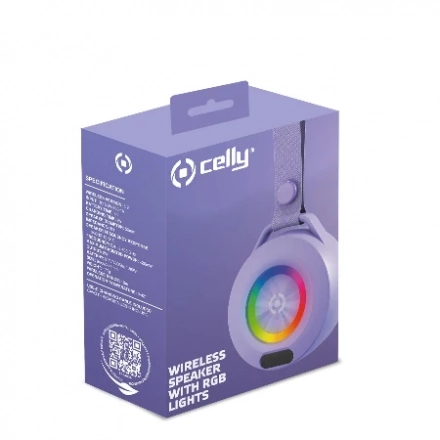 Celly Lightbeat bluetooth zvučnik violet second image