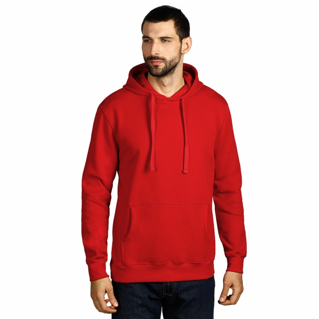 CHAMP, dukserica sa kapuljačom, 280 g/m2, crvena XL