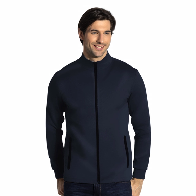 CLARK, dukserica sa visokom kragnom, 280 g/m2, plava M