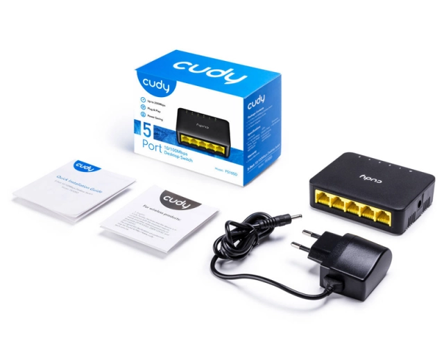 CUDY FS105D 5port switch  second image