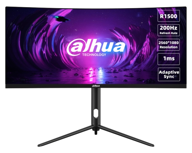 DAHUA 30 inča LM30-E330CA WFHD 2560x1080 VA 200 Hz zakrivljeni gaming monitor 