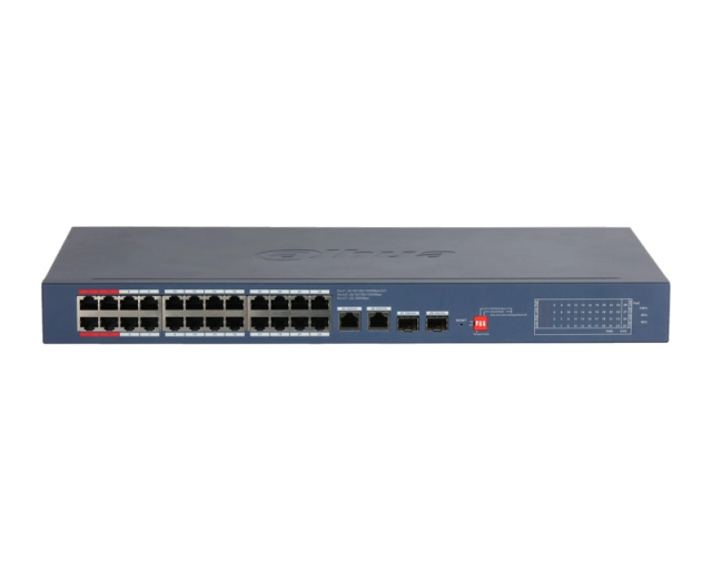 DAHUA CS4228-24GT-375-V2 28-Port Cloud Managed Desktop Gigabit Switch with 24-Port PoE 