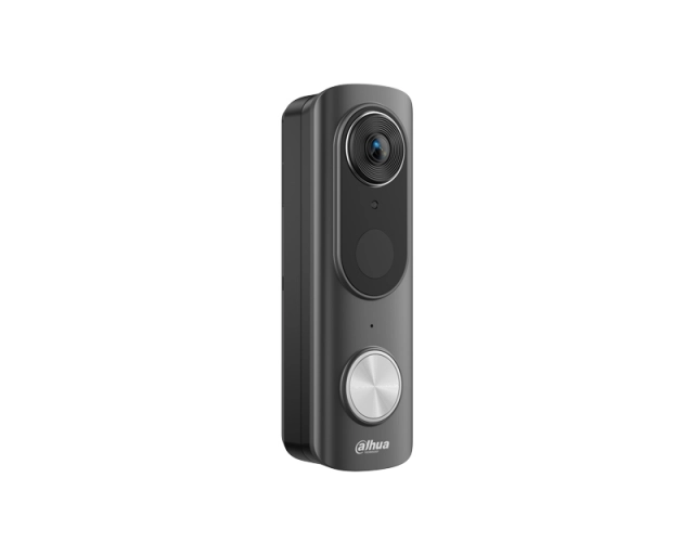 DAHUA DB43BB-BTR 4MP Wi-Fi Battery Video Doorbell - BLACK 