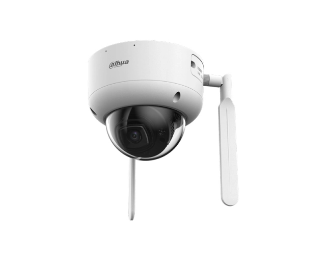 DAHUA IPC-HDBW3441DR1P-AST-4G-NL668LA-0600B 4MP IR fixed focal Dome WizSense 4G Network kamera 