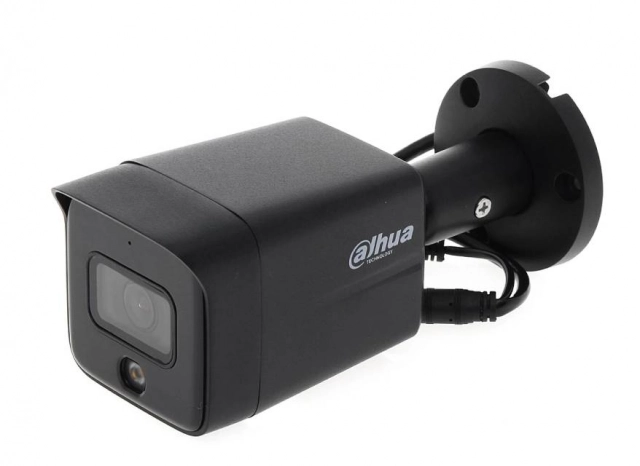DAHUA IPC-HFW1839TC-A-IL-0280B-S6-BLACK 8MP Entry Smart Dual Light Fixed-focal Bullet Network kamera 